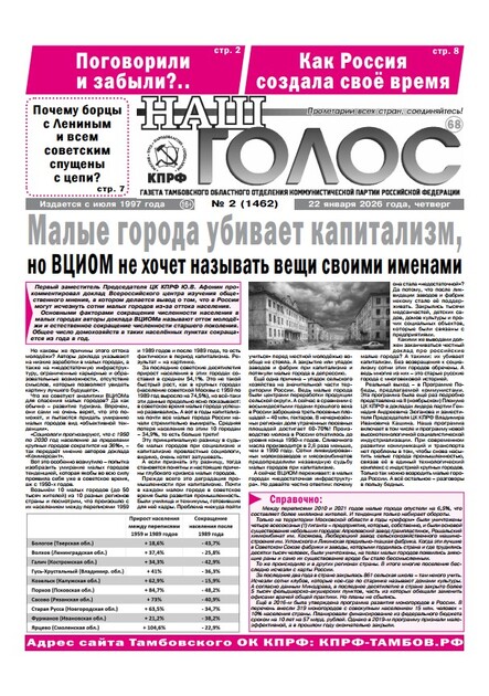 Наш голос 68