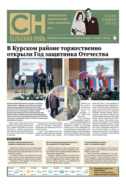 Сельская новь