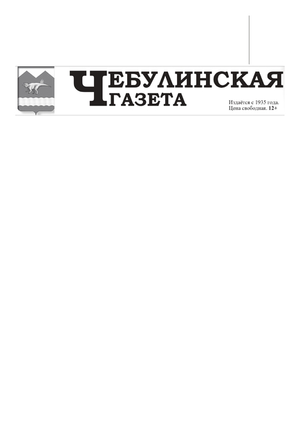 Чебулинская газета