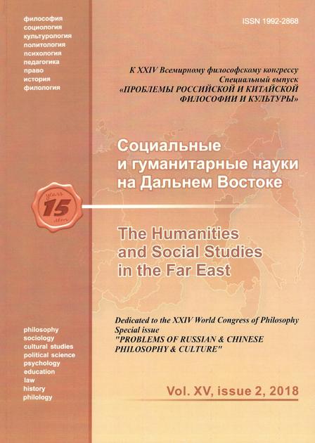 Социальные и гуманитарные науки на Дальнем Востоке