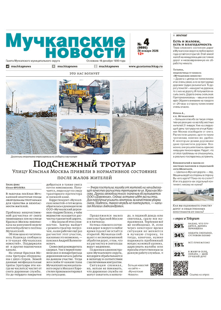 Мучкапские новости