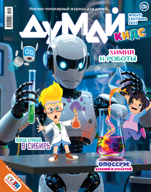 ДУМАЙ КИДС. Научно-популярный журнал для детей