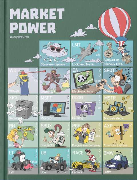 Market Power комиксы об инвестициях №1 и №2 (2022)