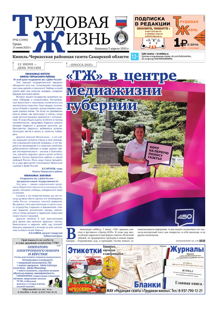 Трудовая жизнь