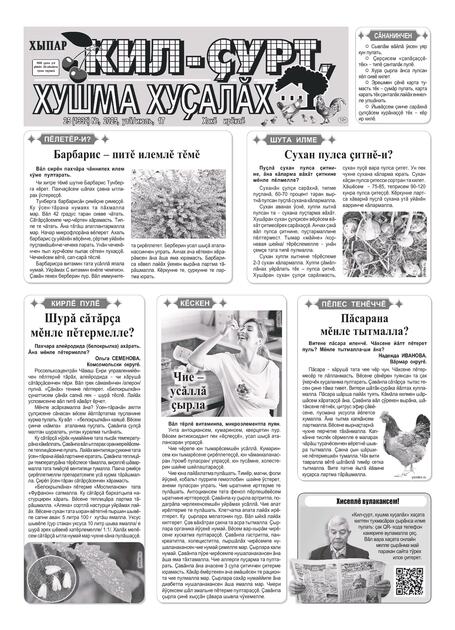 Кил-сурт, хушма хусалах /Дом, приусадебное хозяйство/